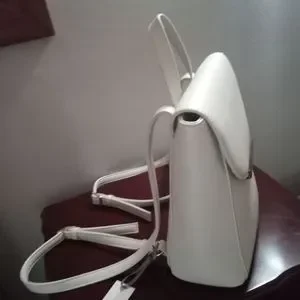 Katie Loxton Tortoise  Elegant White Pebbled Leather Backpack/Purse Katie Loxton | Bags | Katie Loxton Off White Tortoise Back  main image 2